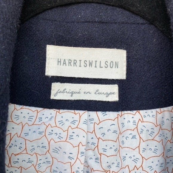 Harris Wilson Cora Wool Blend Blazer Size XS/S - Picture 6 of 6